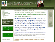 Tablet Screenshot of aohdiv16.org